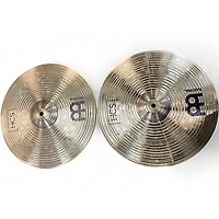 Used MEINL 14in HCS Hi Hat Pair Cymbal