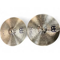 Used MEINL 14in HCS Hi Hat Pair Cymbal