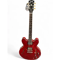 Used Gibson ES335 Cherry Hollow Body Electric Guitar