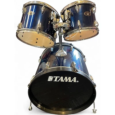 Used TAMA 5 Piece Imperialstar Blue Drum Kit