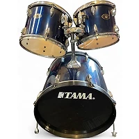 Used TAMA 5 Piece Imperialstar Blue Drum Kit