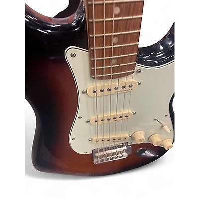 Used Fender Deluxe Roadhouse Stratocaster 3 Color Sunburst Solid Body Electric Guitar