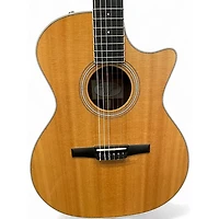 Used Taylor 414CEN Natural Classical Acoustic Electric Guitar