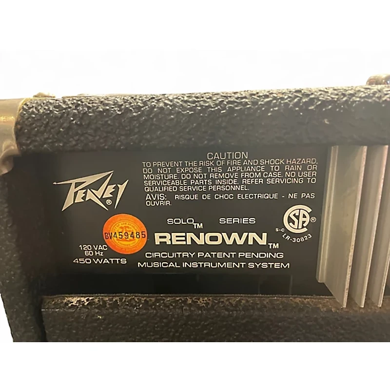 Used Peavey RENOWN Guitar Combo Amp