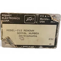 Used Peavey RENOWN Guitar Combo Amp