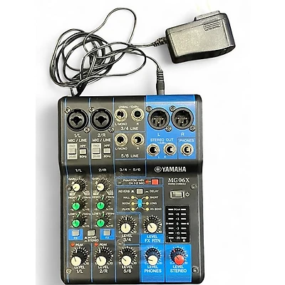 Used Yamaha MG06X Unpowered Mixer