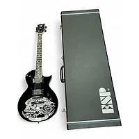 Used ESP LTD Will Adler Warbird Black Solid Body Electric Guitar