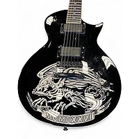 Used ESP LTD Will Adler Warbird Black Solid Body Electric Guitar