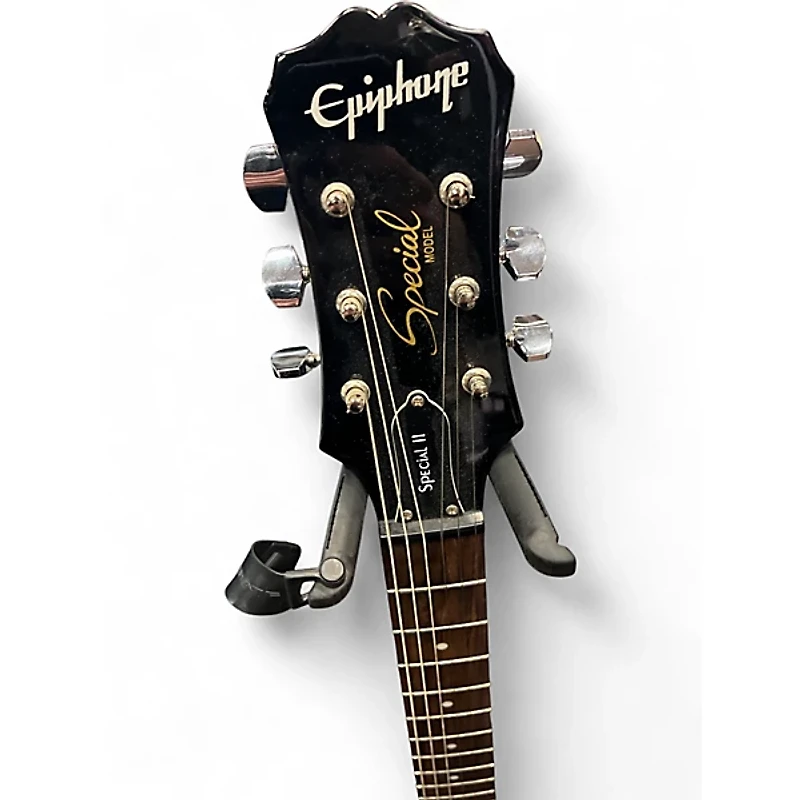 Used Epiphone Les Paul Special II Black Solid Body Electric Guitar