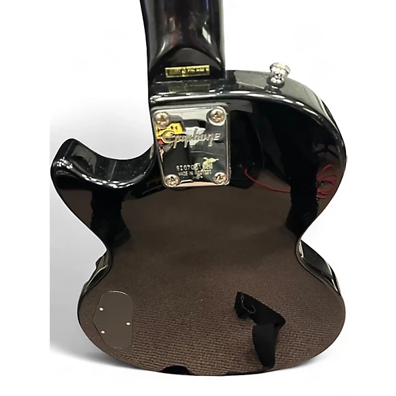 Used Epiphone Les Paul Special II Black Solid Body Electric Guitar