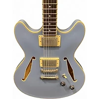 Used D'Angelico Excel DC Tour Slate Blue Hollow Body Electric Guitar