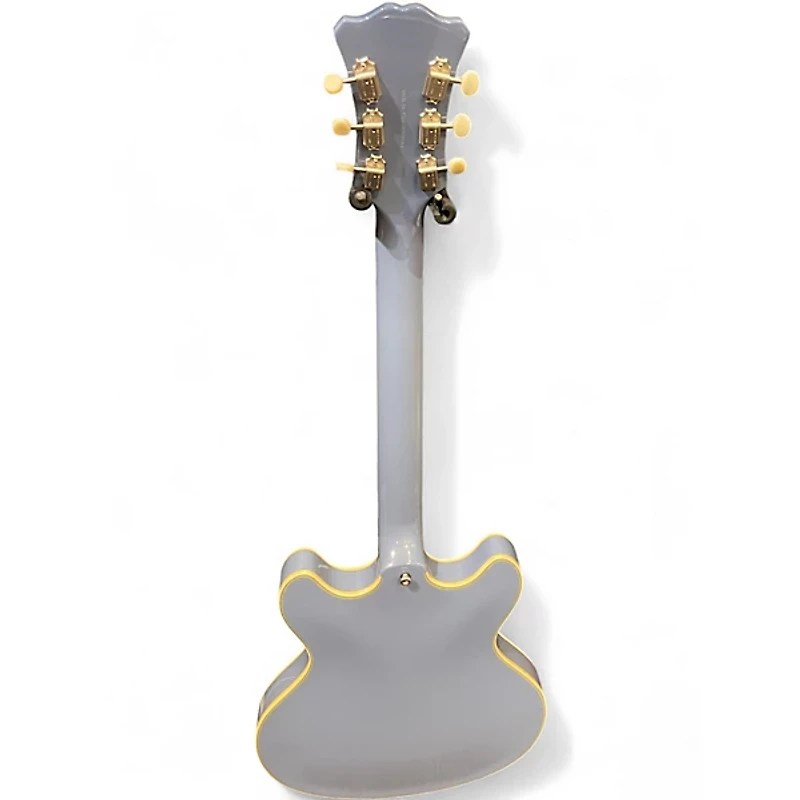 Used D'Angelico Excel DC Tour Slate Blue Hollow Body Electric Guitar