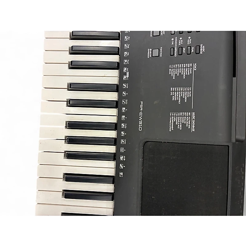 Used Yamaha PSREW310 76 Key Keyboard Workstation