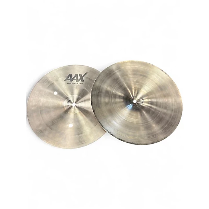 Used SABIAN 14in AAX Fast Hi Hat Pair Cymbal