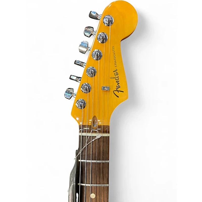 Used Fender American Ultra Stratocaster HSS COBRA BLUE Solid Body Electric Guitar