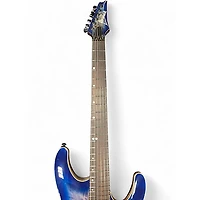 Used Ibanez s1070pbz Cerulean Blue Solid Body Electric Guitar
