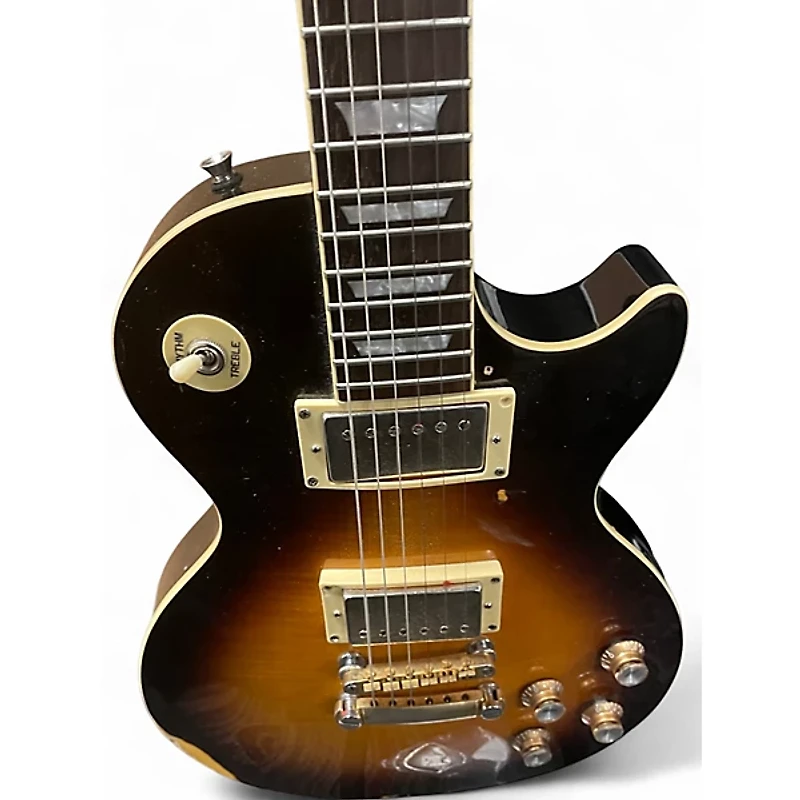 Used Epiphone Les Paul Standard Sunburst Solid Body Electric Guitar