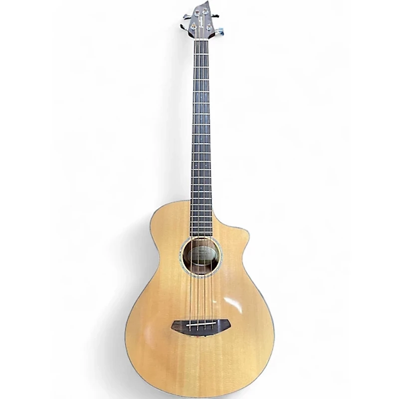 Used Breedlove PURSUIT CONCERT CE BASS Natural Acoustic Bass Guitar