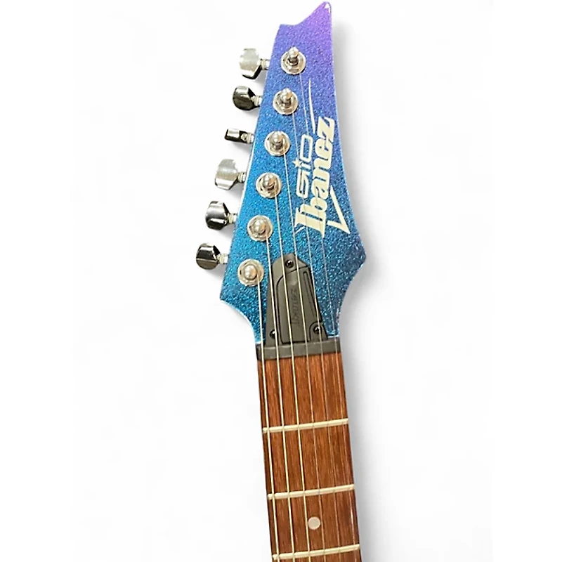 Used Ibanez GRG121SP Blue Metal Chameleon Solid Body Electric Guitar