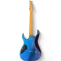 Used Ibanez GRG121SP Blue Metal Chameleon Solid Body Electric Guitar