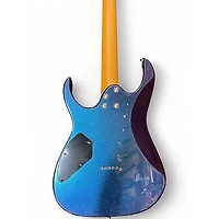 Used Ibanez GRG121SP Blue Metal Chameleon Solid Body Electric Guitar