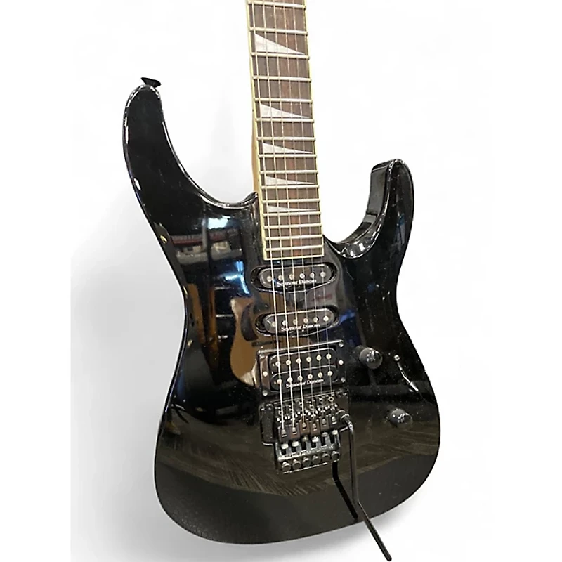 Used Jackson Dinky Black Solid Body Electric Guitar