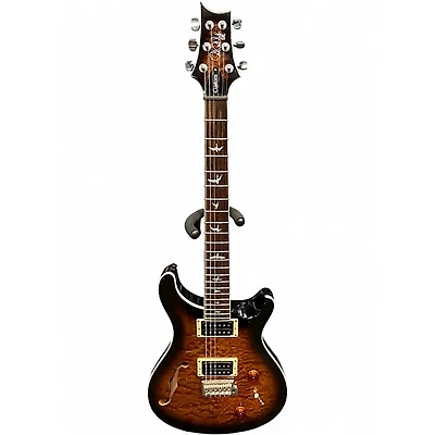 Used PRS SE Custom 22 Semi-Hollowbody Sunburst Hollow Body Electric Guitar