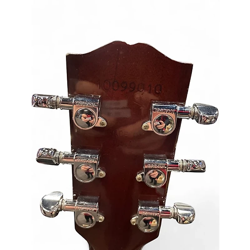 Used Gibson Hummingbird 2 Tone Sunburst Acoustic Electric Guitar