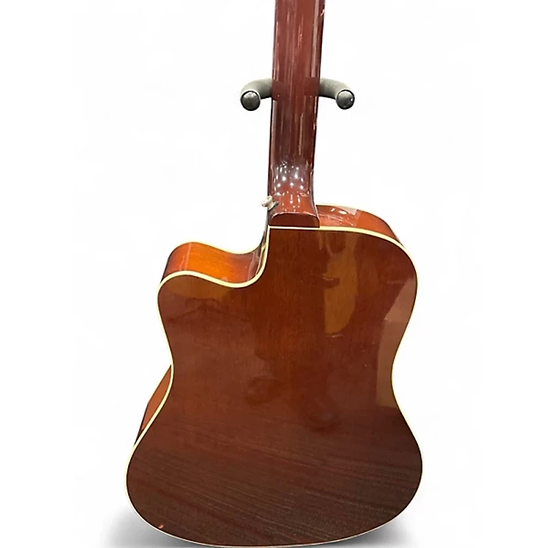 Used Gibson Hummingbird 2 Tone Sunburst Acoustic Electric Guitar