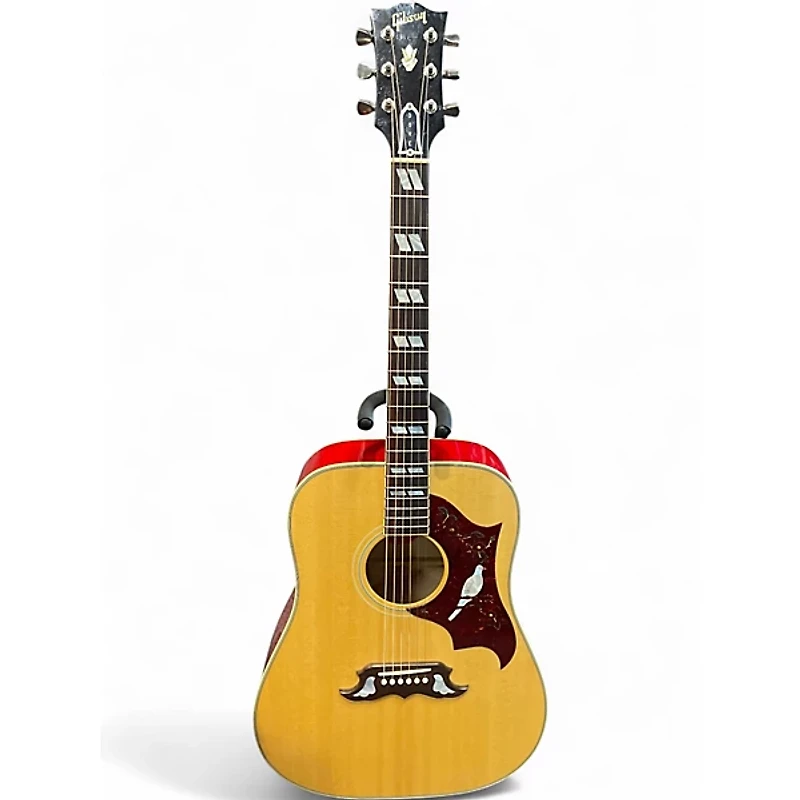 Used Gibson Dove Natural Acoustic Electric Guitar