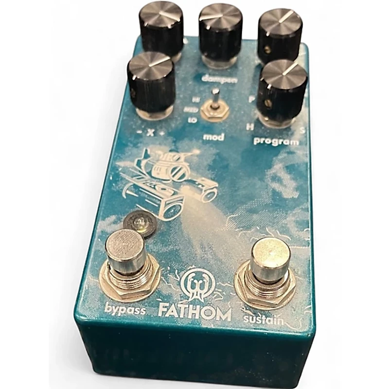 Used Walrus Audio Fathom Reverb Effect Pedal