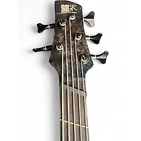 Used Ibanez SRMS805 Deep Twilight Electric Bass Guitar
