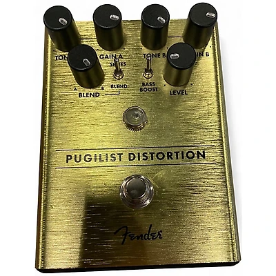 Used Fender PUGILIST DISTORTION Effect Pedal