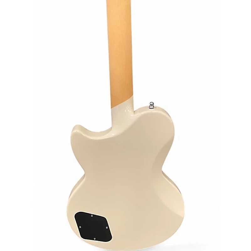 Used D'Angelico Premier Atlantic White Solid Body Electric Guitar