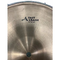 Used Zildjian 14in A Series Fast Crash Cymbal
