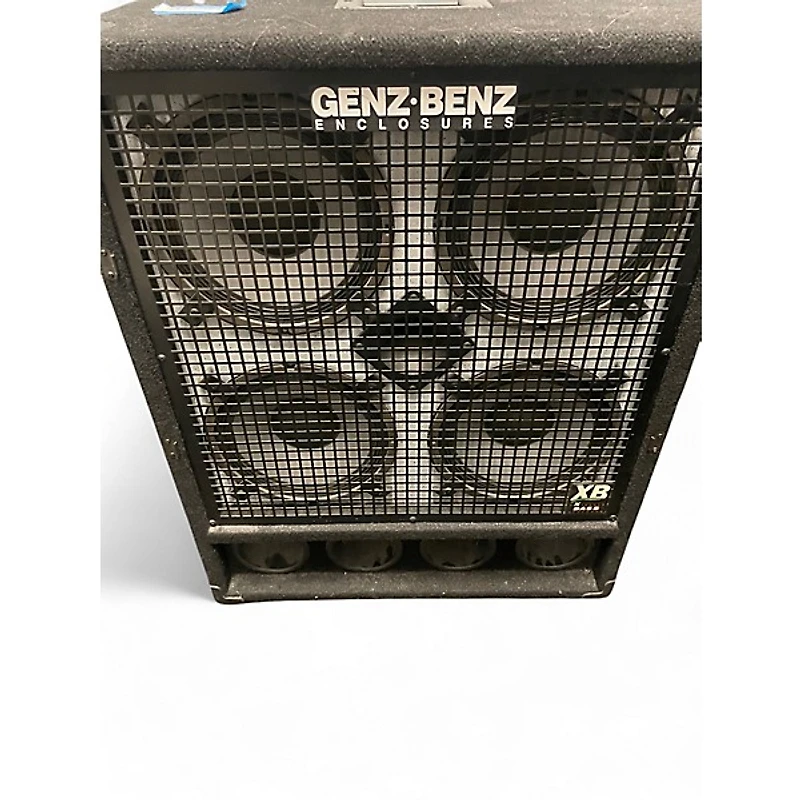 Used Genz Benz GB410T 4Ohm 4x10 Bass Cabinet