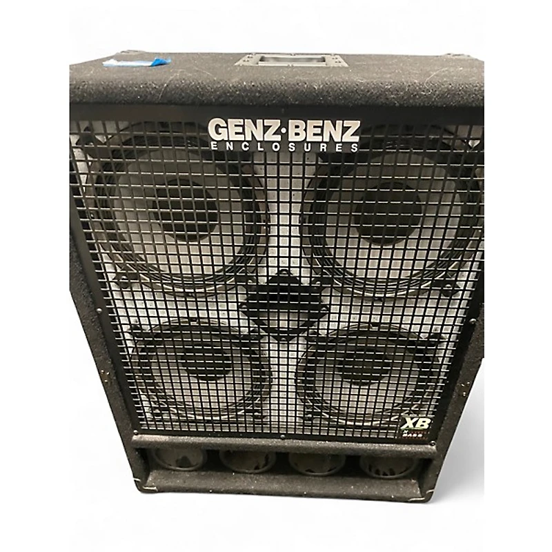 Used Genz Benz GB410T 4Ohm 4x10 Bass Cabinet