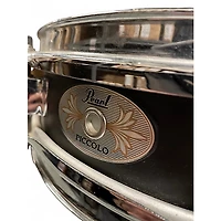Used Pearl 3X13 Power Piccolo Snare Black Drum