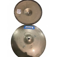 Used Zildjian 14in A Custom Mastersound Hi Hat Pair Cymbal