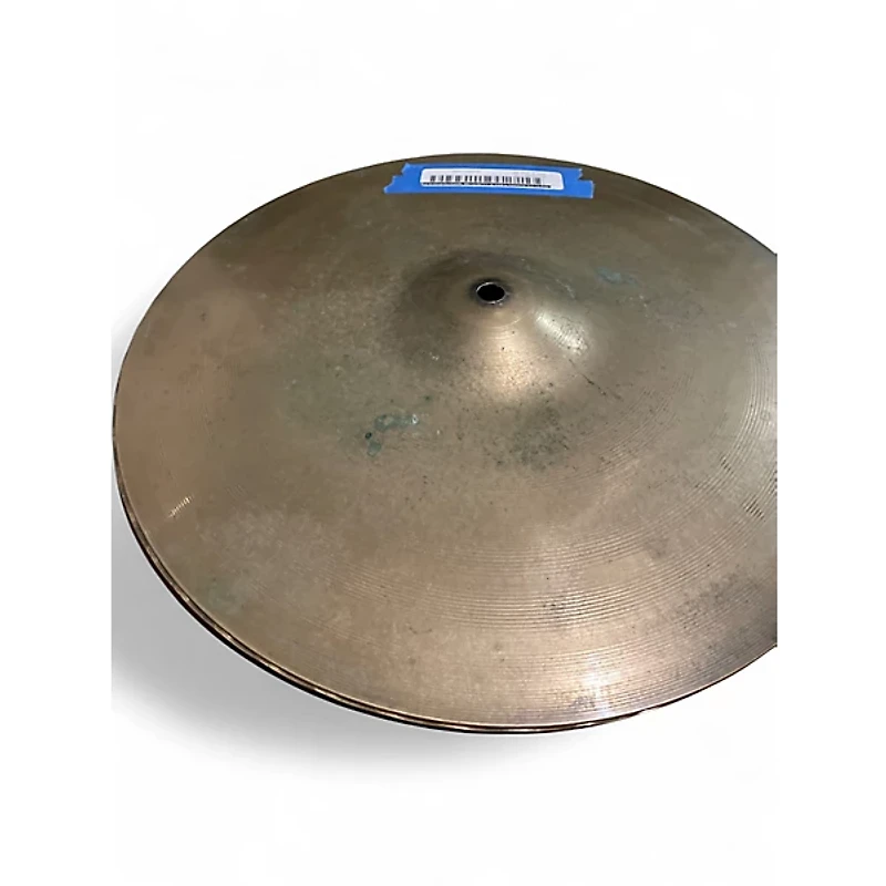 Used Zildjian 14in A Custom Mastersound Hi Hat Pair Cymbal