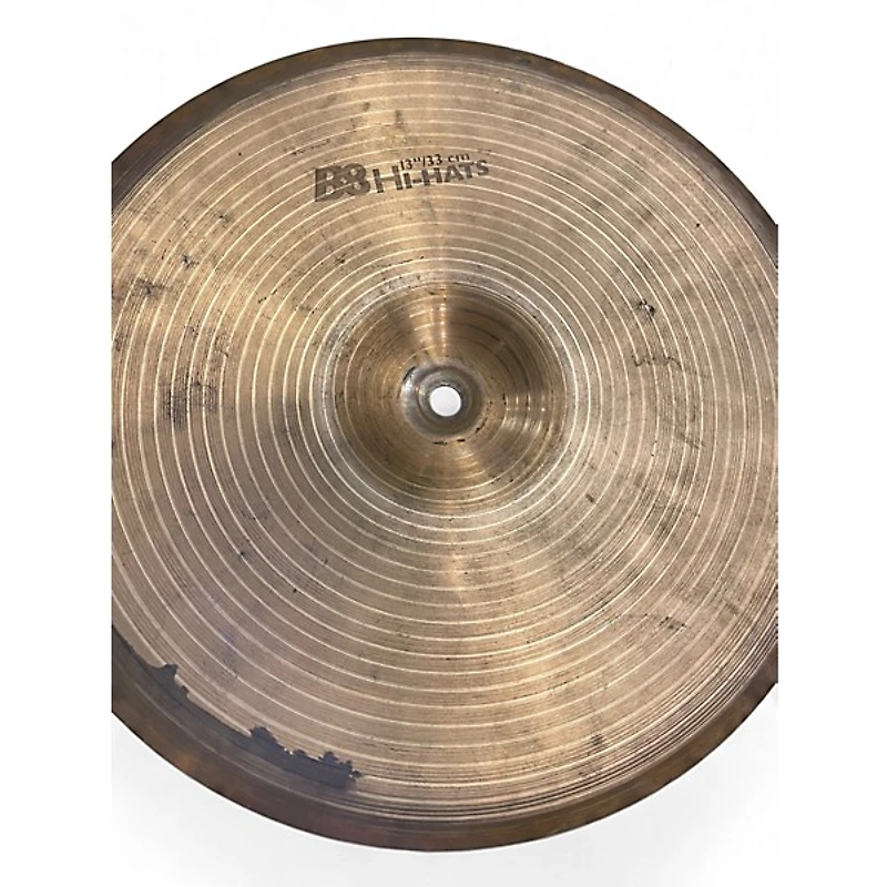 Used SABIAN 13in B8 Hi Hat Pair Cymbal