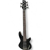 Used Ibanez SRX505 Trans Black Electric Bass Guitar