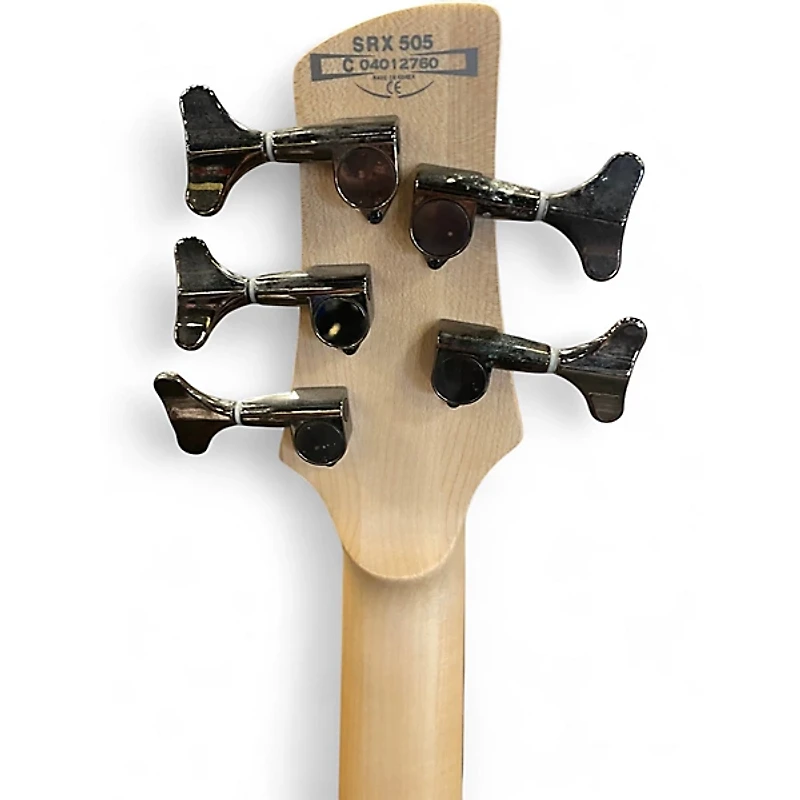 Used Ibanez SRX505 Trans Black Electric Bass Guitar