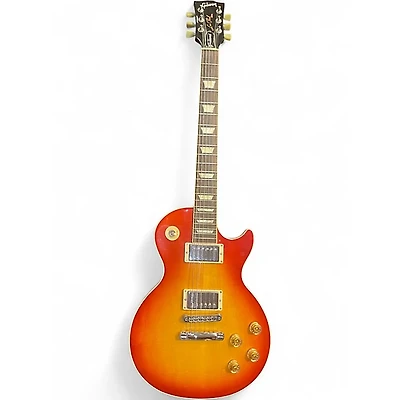 Used 2016 Gibson Les Paul Traditional Cherry Sunburst Solid Body Electric Guitar
