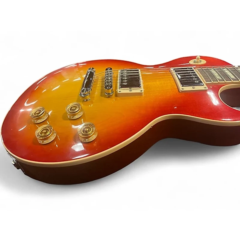 Used 2016 Gibson Les Paul Traditional Cherry Sunburst Solid Body Electric Guitar