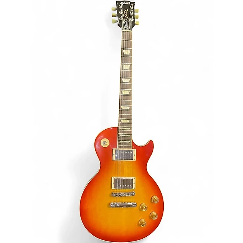 Used 2016 Gibson Les Paul Traditional Cherry Sunburst Solid Body Electric Guitar