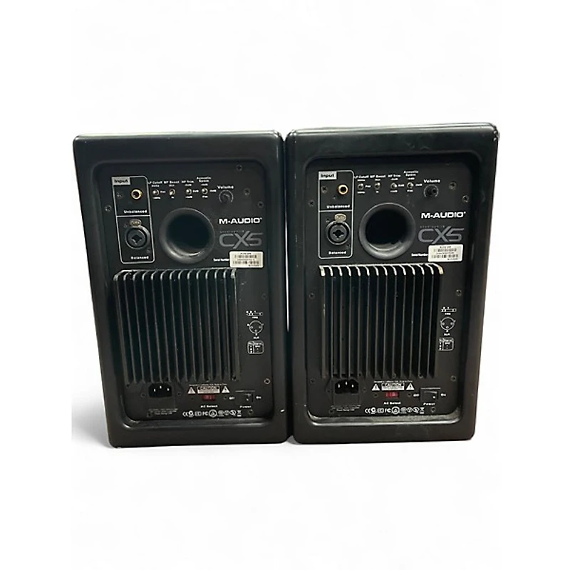 Used M-Audio CX5 Pair Powered Monitor