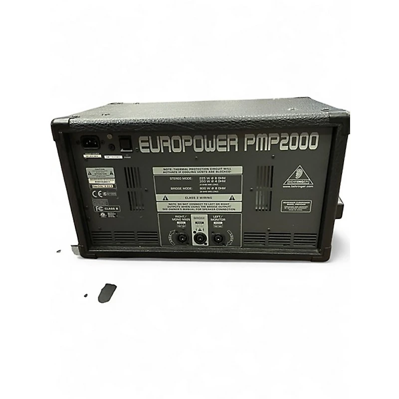 Used Behringer PMP2000 Powered Mixer