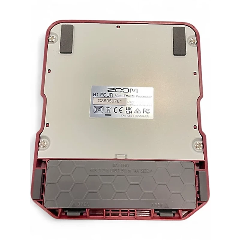 Used Zoom B1 Four Effect Processor