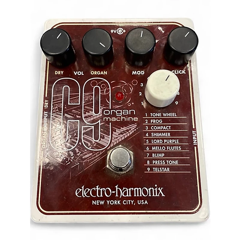 Used Electro-Harmonix C9 Organ Machine Effect Pedal